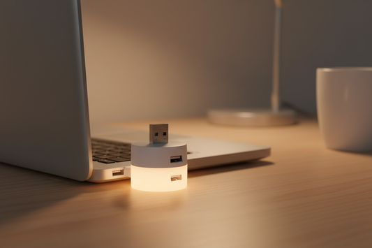 Portable USB Night Light Splitter